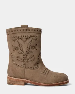 FRIDASW BOOT - Dark sand