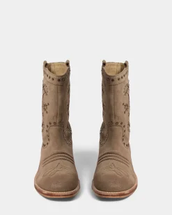 FRIDASW BOOT - Dark sand