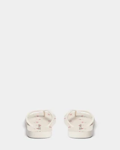 FRIDASY SANDAL - Off White AOP Cherry