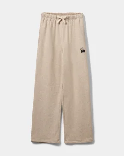 GABBISY SWEATPANTS - Beige Melange