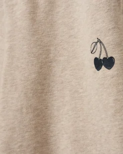 GABBISY SWEATPANTS - Beige Melange