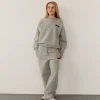 GABBISY SWEATPANTS - Grey melange