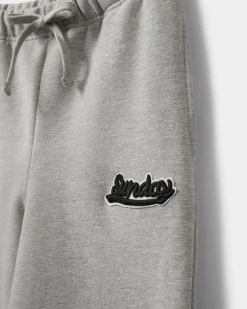 GABBISY SWEATPANTS - Grey melange