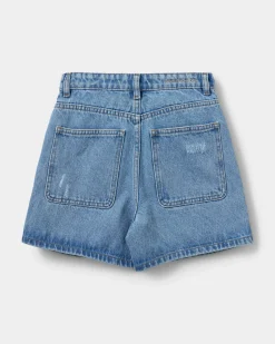 GABRIELLASY SHORTS - Denim blue