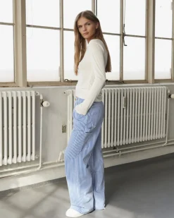 GITTESW TROUSERS - Blue