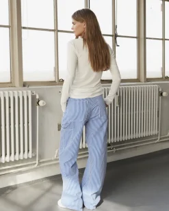 GITTESW TROUSERS - Blue