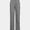 GITTESW TROUSERS - Grey Striped