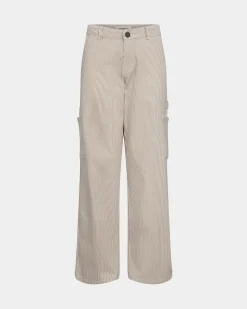 GITTESY TROUSERS - Cashew brown
