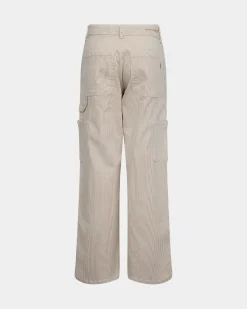 GITTESY TROUSERS - Cashew brown