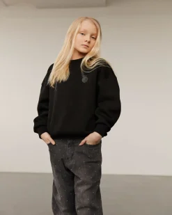 GITTESY TROUSERS - Dark grey