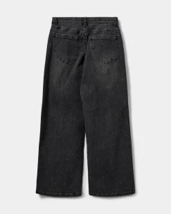 GITTESY TROUSERS - Dark grey