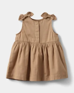 GLADYSB DRESS - Soft Brown