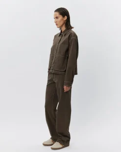 GRACESW JACKET - Dark brown