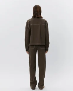 GRACESW JACKET - Dark brown