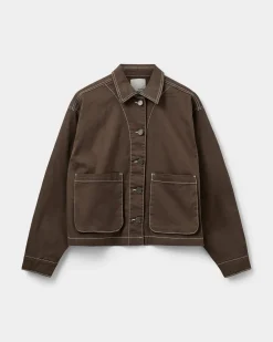 GRACESW JACKET - Dark brown