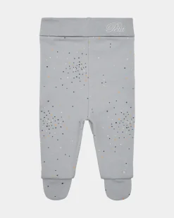 HALFDANSB TROUSERS - Dusty Blue w Star