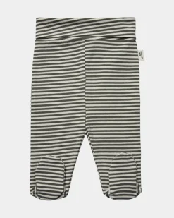 HALFDANSB TROUSERS - Green striped
