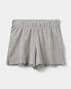 HASELSY POIENTELLE SHORTS - Grey mel