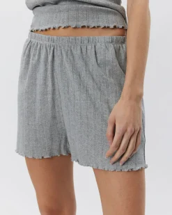 HAZELSW SHORTS - Grey mel