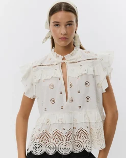 HAZELSW TOP - Off white