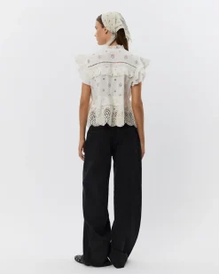 HAZELSW TOP - Off white