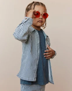 HECTORSK JACKET - Black striped