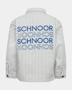 HECTORSK JACKET - Blue striped