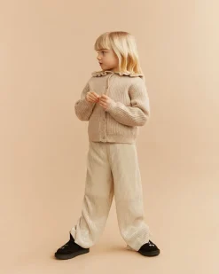 HENNYSB CARDIGAN - Ecru melange