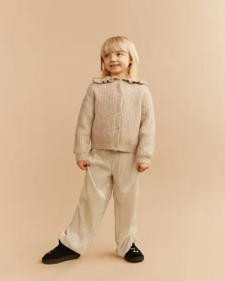 HENNYSB CARDIGAN - Ecru melange