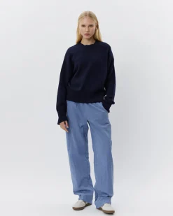 HOPESW SWEATER - Navy Blue