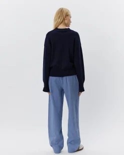 HOPESW SWEATER - Navy Blue