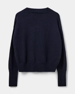 HOPESW SWEATER - Navy Blue
