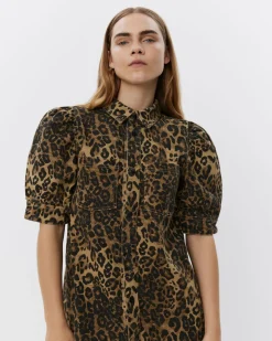 IDRISSW DRESS - Leopard