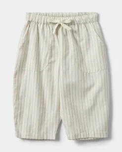 INELASB TROUSERS - Blue striped