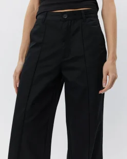 IZZASW TROUSERS - Black