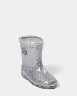 JANETSK RUBBER BOOT W/O lining - Silver
