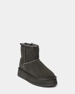 JASMINESW TEDDY BOOT - Anthracite
