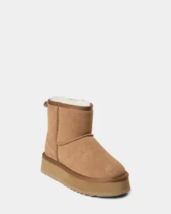 JASMINESW TEDDY BOOT - Tan