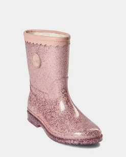 JESSICASK RUBBER BOOT W. LINING - Rose
