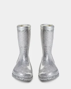 JESSICASK RUBBER BOOT W. LINING - Silver