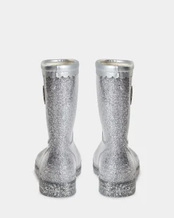 JESSICASK RUBBER BOOT W. LINING - Silver