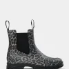 JODIESW RUBBER BOOT - Light brown leopard