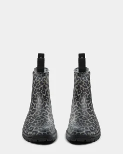 JODIESW RUBBER BOOT - Light brown leopard