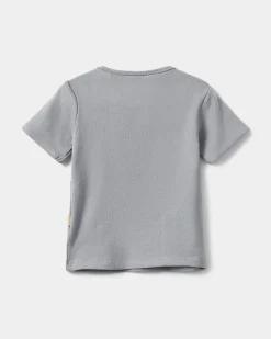 JULIUSSB T-SHIRT - Stone blue