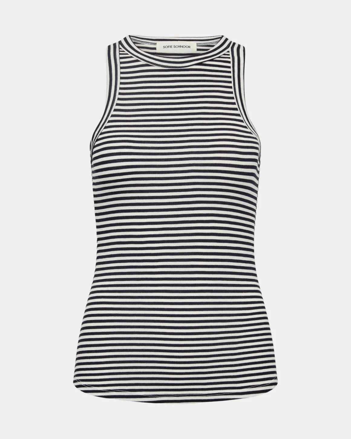 JULLIESW STRIPE TOP - Navy Striped