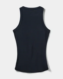 JULLIESW STRIPE TOP - Navy Black striped