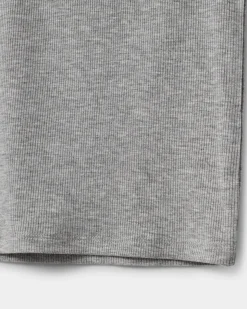 JULLIESY TOP - Grey melange