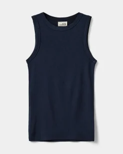 JULLIESY TOP - Navy Blue