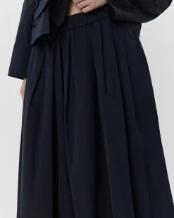 JUNESW SKIRT - Navy
