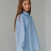 KALIASY SHIRT - Light Blue striped
